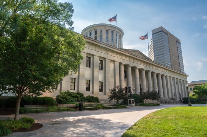 Ohio Statehouse, State government office in Columbus, Ohio, USA